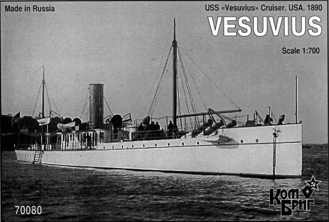 Dynamitkreuzer USS Vesuvius aus dem Jahr 1890 1:200 übersetzt